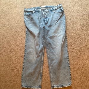 Abercrombie dad jeans